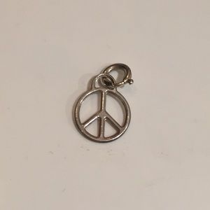 Jewelry | Tiffany Peace Sign Charm 